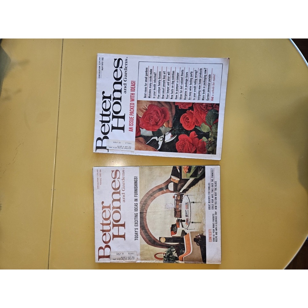 Lot Of 2 1970‎ Good Housekeeping Magazines